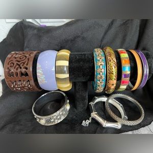 Bangle Bracelet Lot!!  11 in total!
